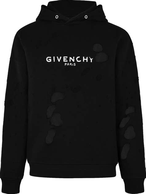 givenchy paris destroyed hoodie|Givenchy hoodie for sale.